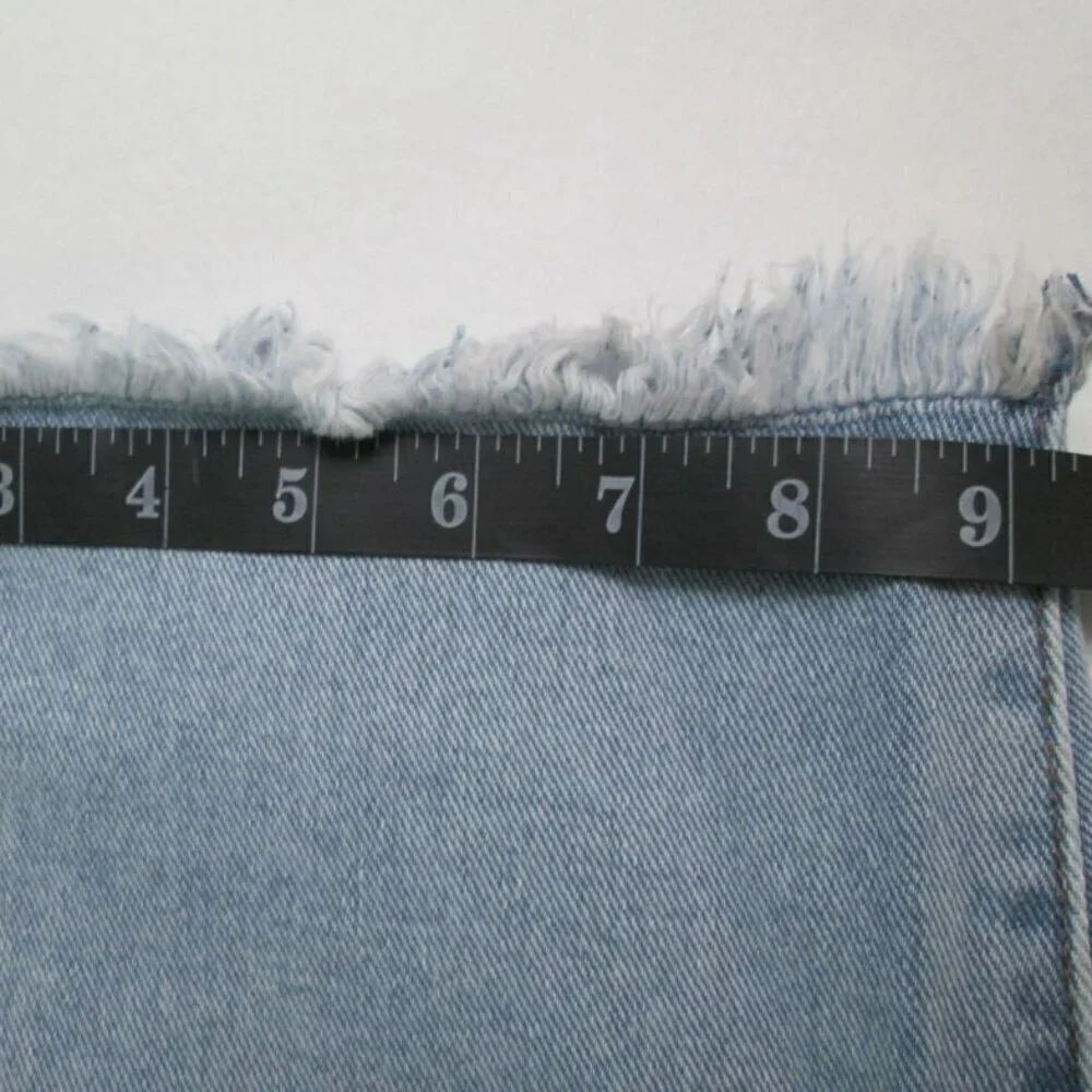 Billabong Long Time Mid-Rise Cotton Denim Shorts-Denim-24-NWT